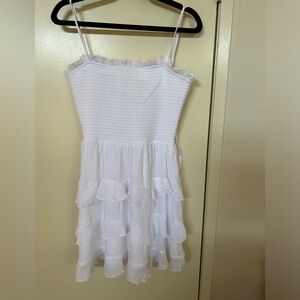 Francesca’s White Summer Dress NWT Size MED